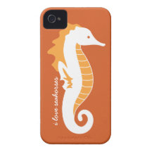 iPhone divertido 4/4S Barely There - naranja del S iPhone 4 Case-Mate Cárcasas