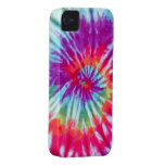 iPhone espiral rosado 4 de la casamata del teñido  Case-Mate iPhone 4 Protector