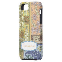 Iphone personalizado del estampado de plores de Be iPhone 5 Case-Mate Protectores