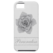 iPhone personalizado estampado de flores 5 del dia iPhone 5 Case-Mate Carcasa