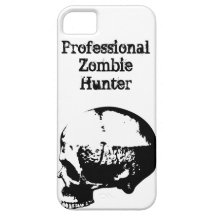 iPhone profesional 5 del cazador del zombi y cubie iPhone 5 Cárcasa