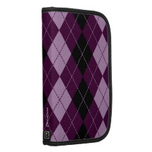 iPhone púrpura del carrito del modelo de Argyle Organizadores