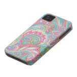 iPhone rosado 4 de la casamata de Paisley iPhone 4 Protector