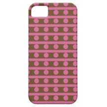 iPhone rosado de los lunares 5 casos iPhone 5 Case-Mate Carcasa