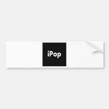 iPop Etiqueta De Parachoque