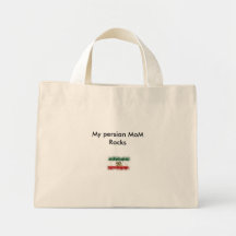 Irán, mis rocas de la mamá del persa bolsas
