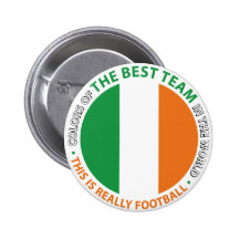Ireland Irlanda Art Shield Boton