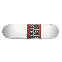 Irene chupa - Skatedeck Monopatines