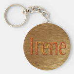 IRENE Nombre-Calificó el artículo del regalo Llaveros
