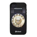 iRetro Oldschool rotatorio Case-Mate iPhone 4 Carcasa