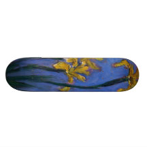 Iris amarillos patin