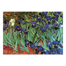 Iris de Van Gogh, arte del impresionismo del poste Comunicados