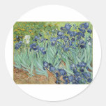 Iris de Van Gogh Etiqueta