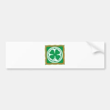 Irland Kleeblatt Eire Ireland shamrock Autosticker