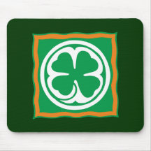 Irland Kleeblatt Eire Ireland shamrock Mousepads