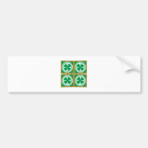 Irland Kleeblatt Eire Ireland shamrock Auto Aufkleber
