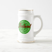 Irlanda Stein para el día del St Patricks Taza