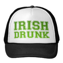 Irlandés bebido gorros  