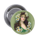 Irlandés Colleen del vintage Pin