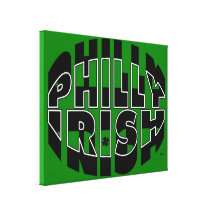 Irlandés de Philly Impresiones En Lienzo Estiradas