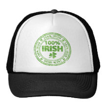 Irlandés del 100% gorras
