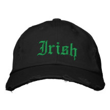 Irlandés Gorra De Béisbol Bordada