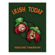 Irlandés hoy - w postal