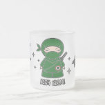 ¡Irlandés Ninja! Con la taza de Shurikens