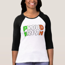 Irlandés orgulloso camisetas