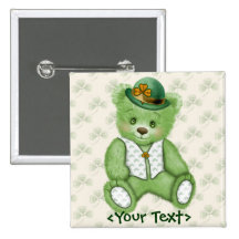 Irlandés Teddybear - verde Pins