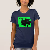 irlandés (verde) camisetas
