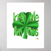 Irlandés yo soy beso posters