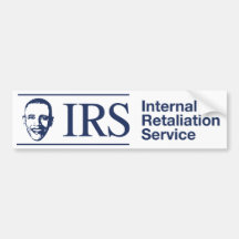 IRS: Servicio interno de la venganza Pegatina De Parachoque