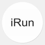 Irún Etiquetas Redondas