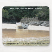 Isla Canas, las Perlas, Panamá de Islas Alfombrilla De Ratones