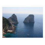 Isla de Capri Tarjeta Postal