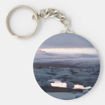 Isla de Gletscherlagune Llavero Personalizado