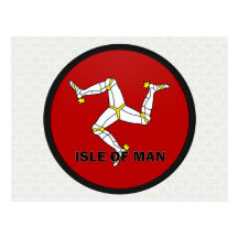Isla de la bandera de la calidad de Roundel del ho Postal