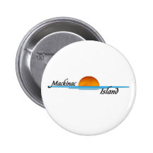 Isla de Mackinac Pin