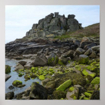 Isla de Tresco de la IMPRESIÓN - islas de Scilly Posters