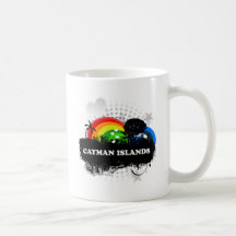 Islas Caimán con sabor a fruta lindas Tazas De Café