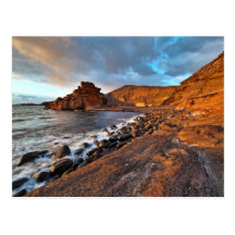Islas Canarias de la costa de Lanzarote Tarjetas Postales