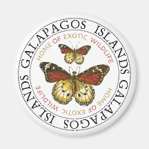 Islas de las Islas Galápagos de las mariposas Iman