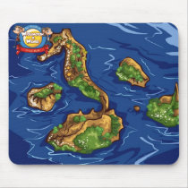 Islas de las Islas Galápagos alfombrillas de raton 