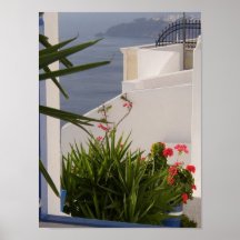 Islas del Griego de Santorini Impresiones