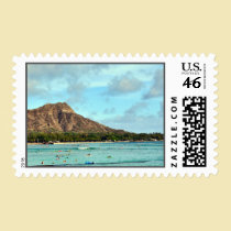 Islas hawaianas principales del diamante sellos