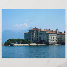 Isola Bella, lago Maggiore, Italia Tarjeta Publicitaria