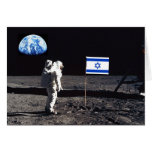 Israel en la luna tarjetas