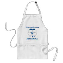 Israelíes personalizada me besan que soy Ashkenazi delantales