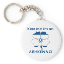 Israelíes personalizada me besan que soy Ashkenazi llaveros